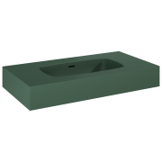 Umywalka ELITA DIMPLE 81x46cm, forest green matt 168856