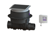 Zawór zwrotny KESSEL STAUFIX KOMFORT DN150, automatyczny, czarny 84150S
