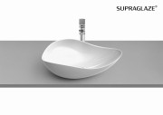 Umywalka nablatowa ROCA OHTAKE 54x37,5cm, supraglaze, biała A327A13S0