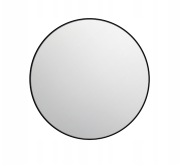 Lustro HOZZE VILA 80cm czarne 500-024