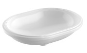 Umywalka podblatowa GEBERIT VARIFORM 62,5x49cm owalna bez otworu biała 500.758.01.2