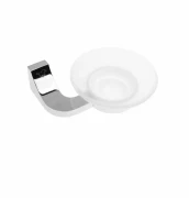 Mydelniczka STELLA SQUARE szklana, chrom 04.420