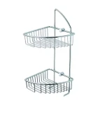 Koszyk prysznicowy STELLA narożny chrom 16.051