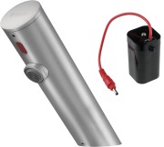 Bateria umywalkowa DEANTE SENSE sensorowa woda zmieszana, stal szczotkowana BQR F28R