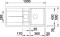 Zlewozmywak granitowy BLANCO METRA 6 S 100x50 cm, z korkiem aut., tartufo, PuraDur 517354