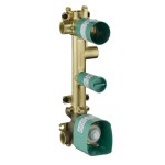 Element podtynkowy AXOR CITTERIO E do baterii trójdrożnej 36704000 36708180