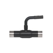 Zawór kulowy DANFOSS JIP-WW  DN40 z rączką i końcówkami do wspawania 065N0120