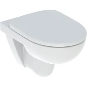 Miska wisząca GEBERIT SELNOVA z deską  biała 501.752.00.1