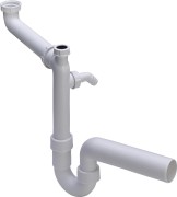 Syfon zlewozmywakowy VIEGA rurowy oszczędzający miejsce 104429