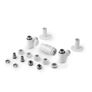 Zestaw termostatyczny TERMA INTEGRA 3-osiowy prawy, biały TGETINTEPK916