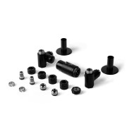 Zestaw termostatyczny TERMA INTEGRA 3-osiowy, prawy, czarny mat TGETINTEPK9M5