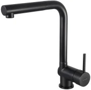 Bateria kuchenna DEANTE ASTER  z wyciąganą wylewką, czarna BCA N73M