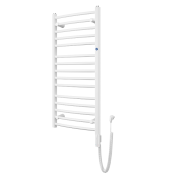 Grzejnik elektryczny INSTAL PROJEKT AMBRA ELECTRO 60x165cm, moc 900W, biały  AMBRE-60/170+GH-09C1