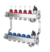 Rozdzielacz PURMO PREMIUM LINE z rotametrami 9 obiegów FBWMSST0940142P0