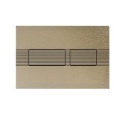 Przycisk spłukujący TECE SOLID nikiel szczotkowany o strukturze liniowej 9240437