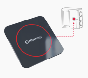 Maskownica panelu sterowania HEATPEX ARIA VITALE z kablem 52600500100W