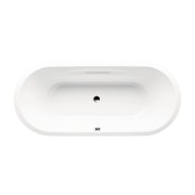 Wanna owalna KALDEWEI NOVOLA DUO STAR 180x80cm, z otworami na uchwyty, uszlachetniona, biała 241700013001