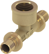 Trójnik TECE Flex d32x1GW mosiądz  769532