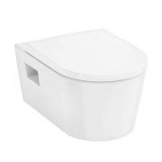 Miska wisząca HANSGROHE ELUPURA ORIGINAL S 54x36cm AquaChannel Flush z deską wolnoopadającą biała 60288450