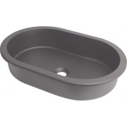 Umywalka podblatowa DEANTE SILIA 59x39cm antracyt metalik CQS TU6U