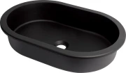 Umywalka podblatowa DEANTE SILIA 59x39cm czarna CQS NU6U