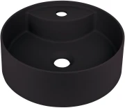 Umywalka nablatowa DEANTE SILIA 36 cm czarna CQS NU4B