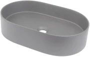 Umywalka nablatowa DEANTE SILIA 55x35cm szary metalik CQS SU6S 