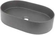 Umywalka nablatowa DEANTE SILIA 55x35cm antracyt metalik CQS TU6S 