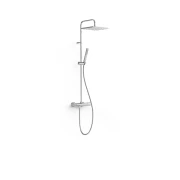 Zestaw prysznicowy TRES OVER-WALL termostatyczny chrom 19039317