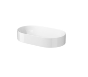 Umywalka nablatowa MEISSEN KERAMIK WERTA 60x35cm biała K691-002