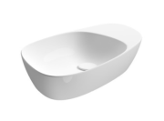 Umywalka nablatowa MEISSEN KERAMIK KONTRA 60x40cm biała K682-001