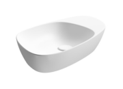 Umywalka nablatowa MEISSEN KERAMIK KONTRA 60x40cm biały mat K682-008