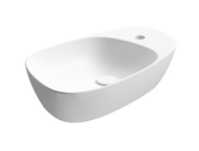 Umywalka nablatowa MEISSEN KERAMIK KONTRA 60x40cm biały mat K682-009