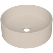 Umywalka nablatowa  DEANTE SILIA 36cm beżowa CQS 5U4S