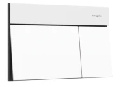 Przycisk spłukujący HANSGROHE ELEMENT E iFrame biały mat 66003700