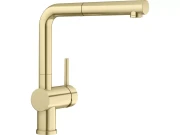 Bateria kuchenna BLANCO LINUS-S z wyciąganą wylewką satin gold  526684