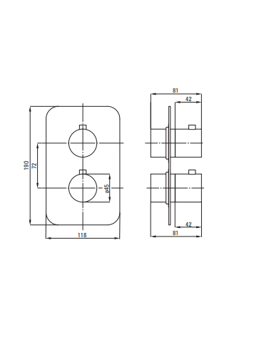 Element zewnętrzny DEANTE THERM do boxa termostatycznego titanium BXY DEBT.png