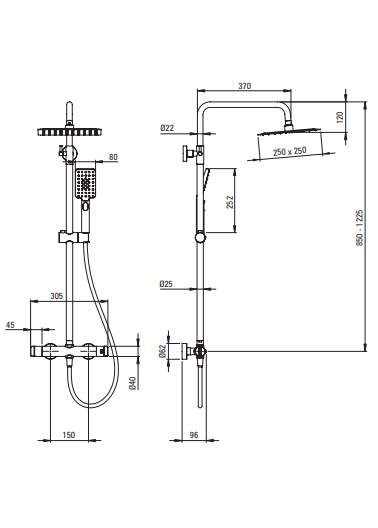 Komplet prysznicowy DEANTE THERM termostatyczny stal szczotkowana  NAC F4HT.png