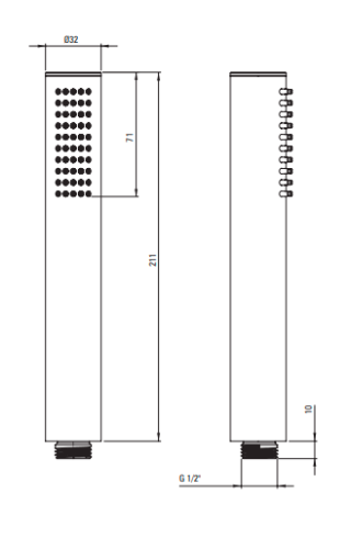 Słuchawka prysznicowa DEANTE SILIA chrom NQS 051S.png