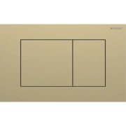 Przycisk spłukujący GEBERIT SIGMA 40 mosiądz szczotkowany 115.629.QF.1