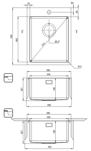 Zlewozmywak DEANTE OLFATO  PRECIOUS 39x50,5cm titanium ZPO D10E.png