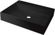 Umywalka nablatowa DEANTE CORREO 50x40cm nero CQR NU5S 