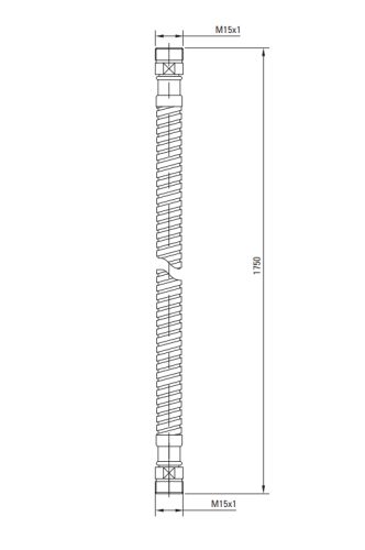 Wąż prysznicowy DEANTE 170cm do baterii 3 otworowych chrom XDWM3VCN1.png