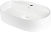 Umywalka nablatowa  DEANTE  SILIA 55x35cm biała CQS AU6B