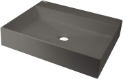 Umywalka nablatowa DEANTE CORREO 50x40cm antracyt metalik CQR TU5S