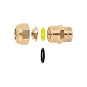 Złączka CALEFFI z gwintem zewnętrznym 1/2-18  904418