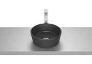 Umywalka nablatowa ROCA OPTICA czarny mat A327B15080