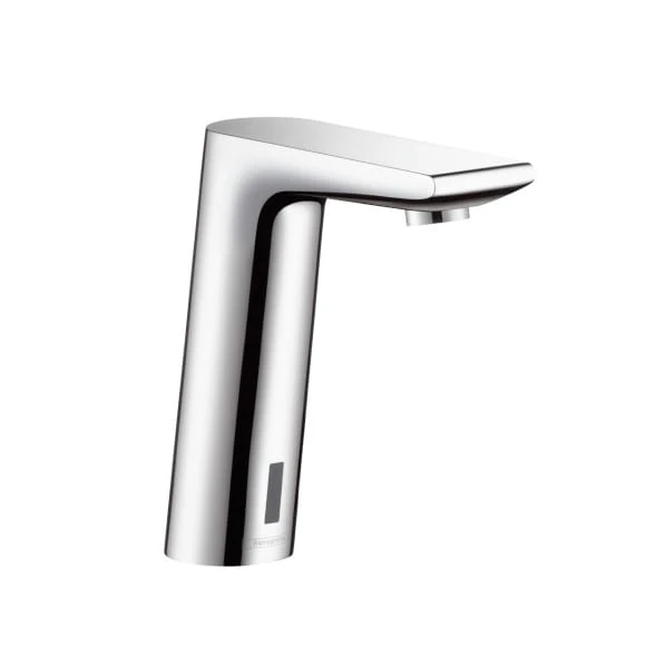 Bateria umywalkowa HANSGROHE METRIS S elektroniczna, 6V, z mieszaczem wewnętrznym, chrom 31101000