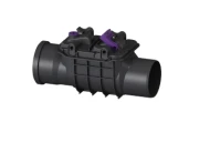 Zasuwa burzowa KESSEL DN 100 czarny 72100