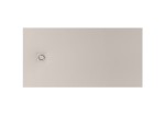 MAGMA brodzik prostokątny Stonex® 1300 x 800 mm, niski syfon w komplecie, osłona w kolorze brodzika, kolor beżowy
